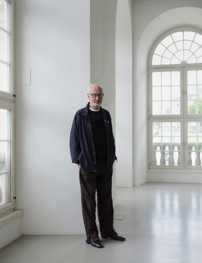 Foto Portrait von Peter Fischli im Fridericianum