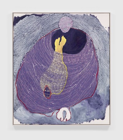 Das Werk: Portia Zvavahera: Ndirikuda kubuda (I want to come out), 2021