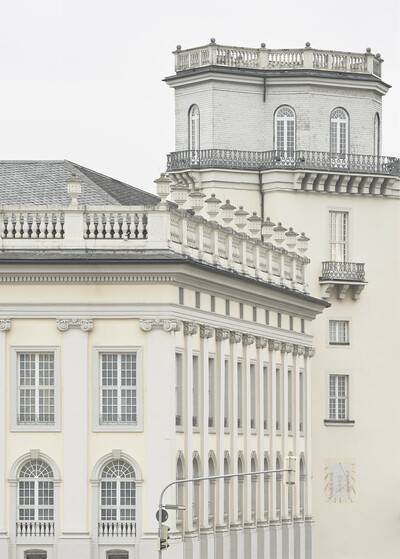Fassade und Turm des Fridericianum.
