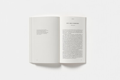 Innenansicht mit Text